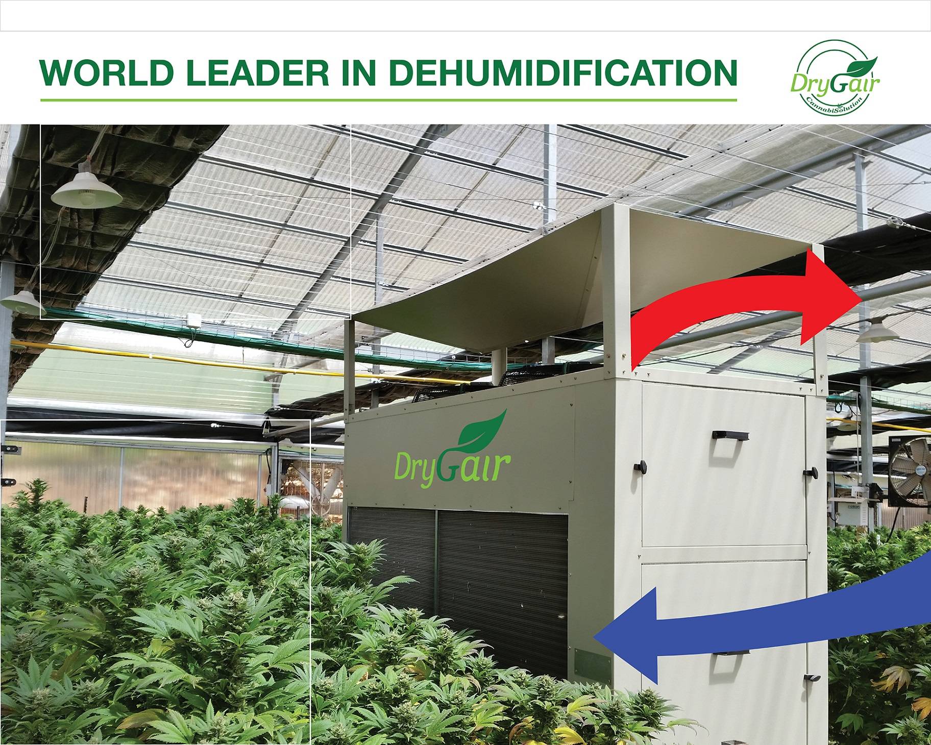 Drygair greenhouse dehumidifier quality air heating and cooling